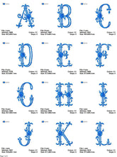 Royal Embroidery Alphabet Designs – Complete A to Z Set